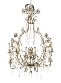 Appraisal: Venetian Style Sixteen Light Chandelier Italian th century A Venetian