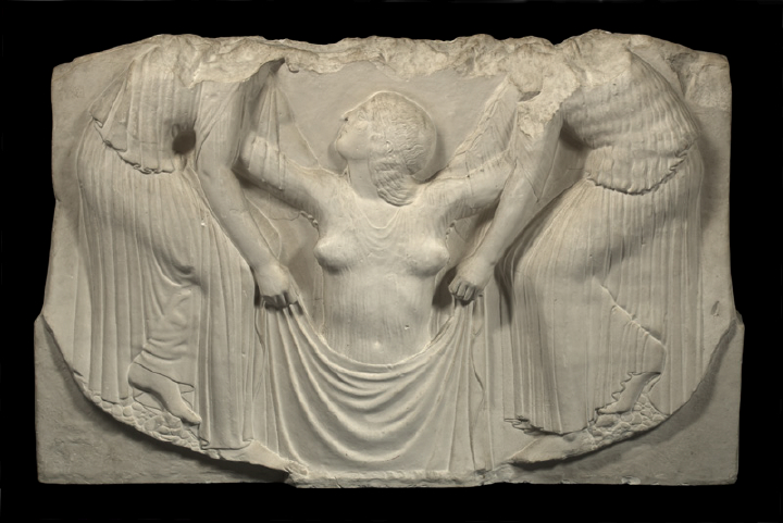 Appraisal: Large European Plaster Cast of an Ancient Greek Temple Frieze