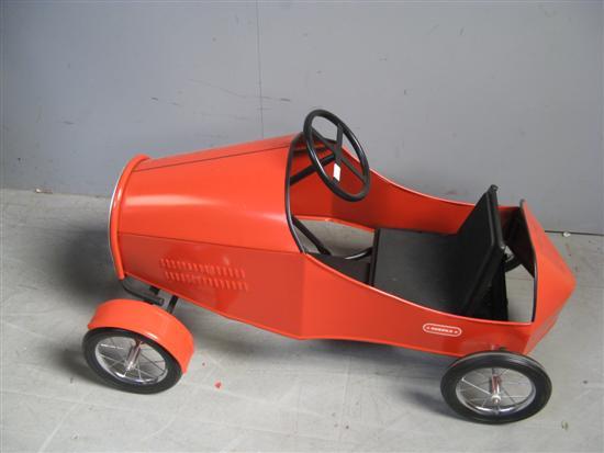 Appraisal: th Century metal pedal car made by Eureka w in