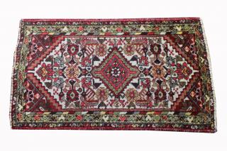 Appraisal: Antique Iranian Hand Woven Rug Country of Origin Iran Size