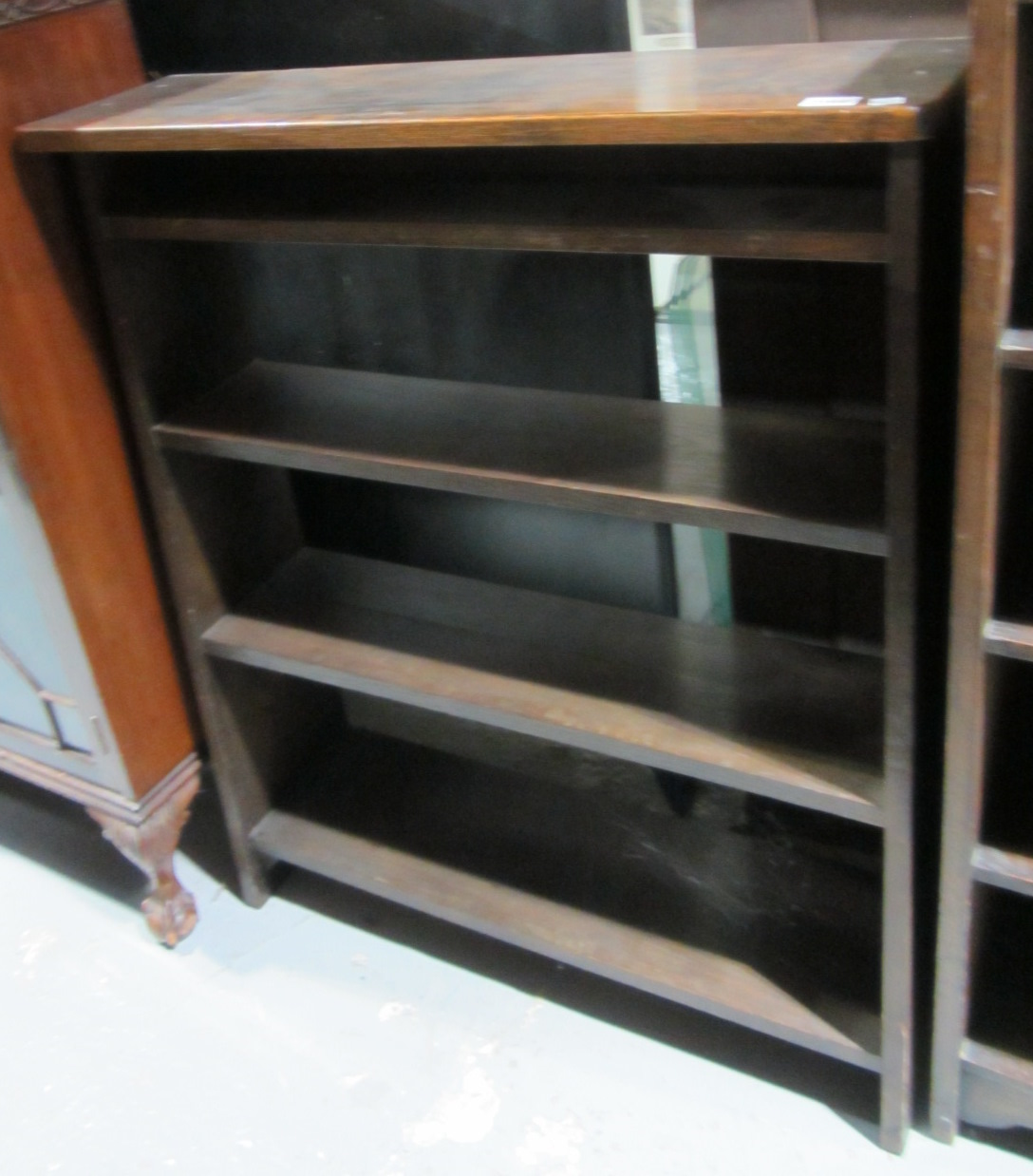 Appraisal: A th century occasional four tier bookcase