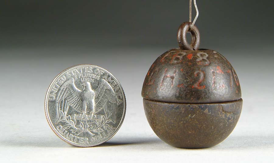 Appraisal: CENTENNIAL TOY CAP BOMB BOMB Manufactured by Ives circa Marked