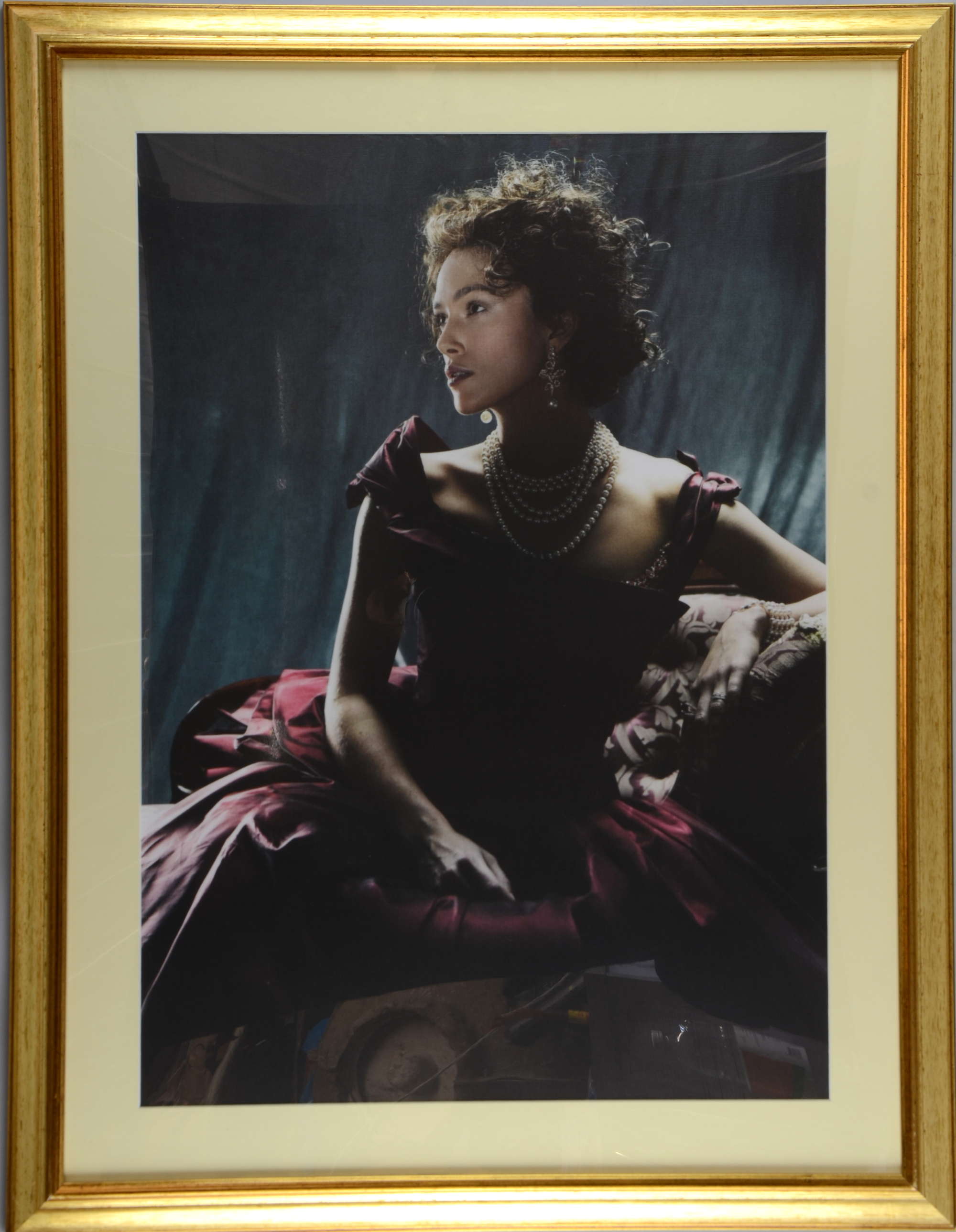 Appraisal: Anna Karenina Large framed limited edition print of Keira Knightley