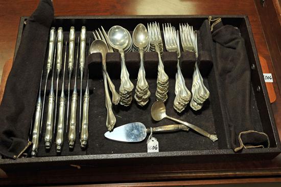 Appraisal: SET OF STERLING SILVER FLATWARE Westmoreland George and Martha pattern