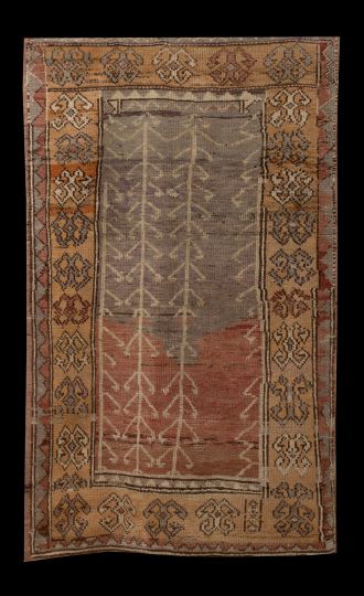 Appraisal: Antique Turkish Oushak Carpet ' x '