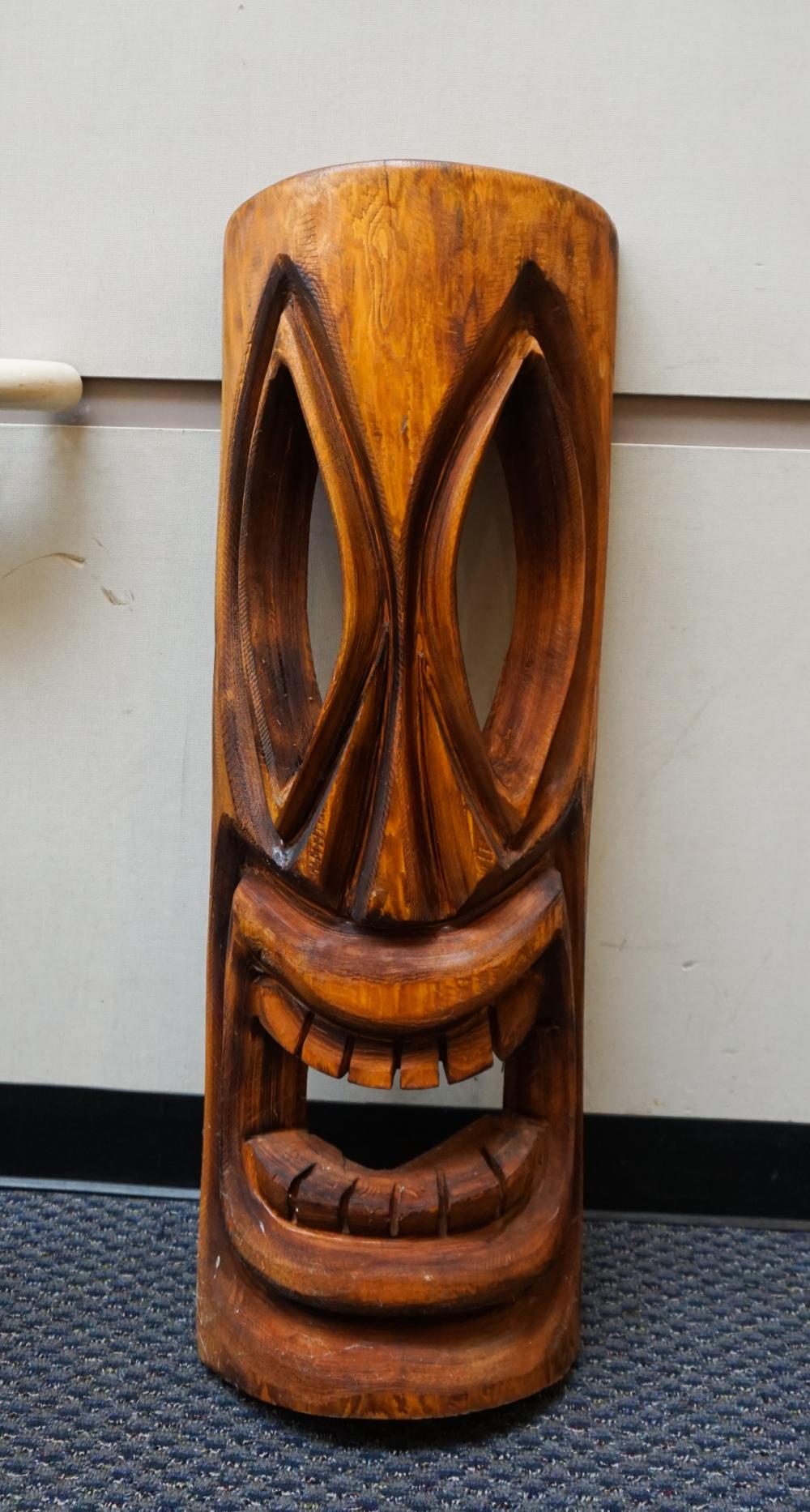 Appraisal: AFRICAN OCEANIC CARVED WOOD MASK H IN CM African Oceanic