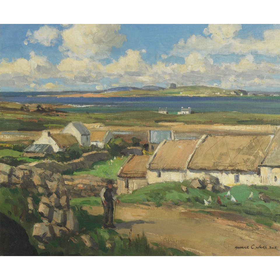 Appraisal: Maurice Canning Wilks - Irish BLOODY FORELAND HOMESTEADS CO DONEGAL