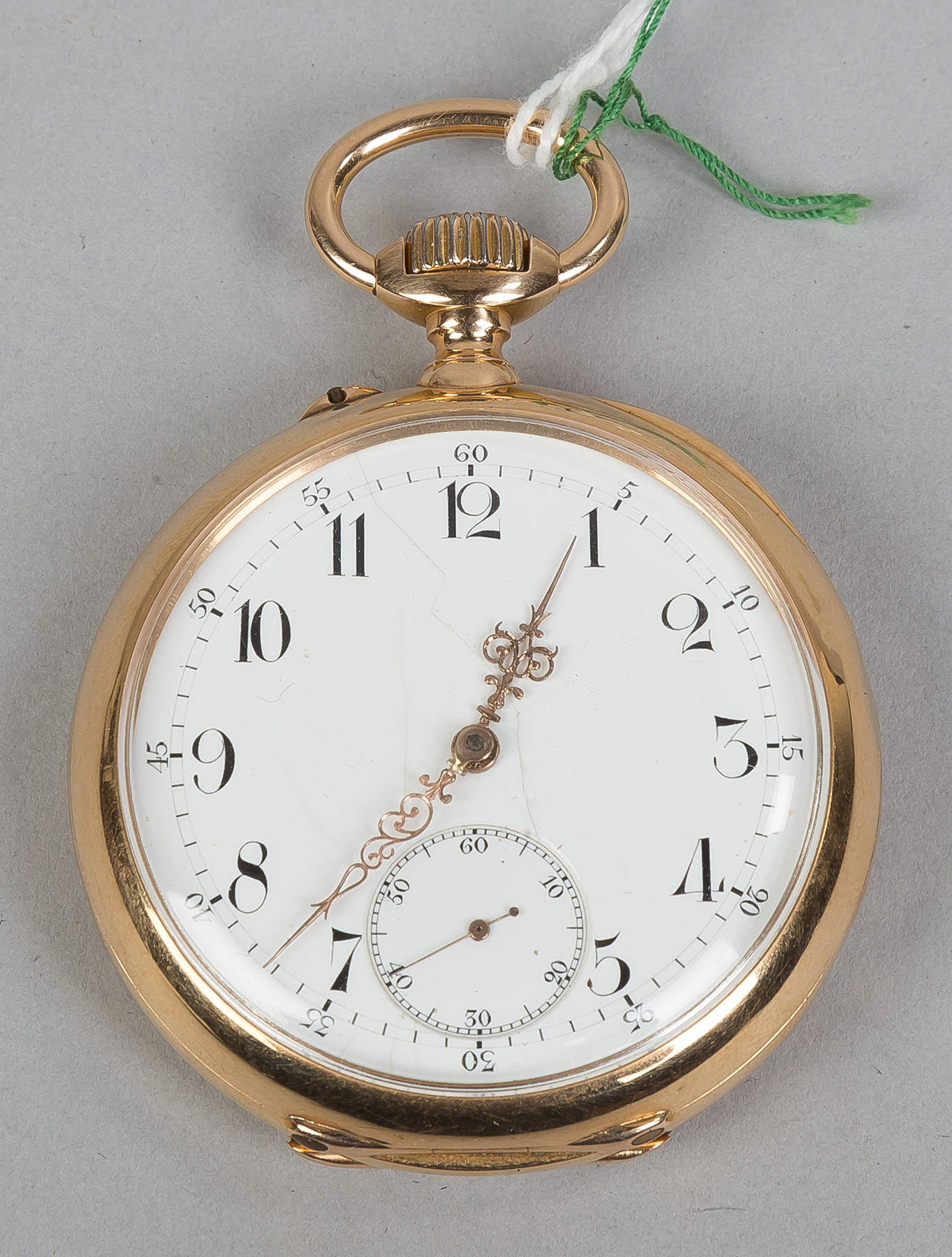 Appraisal: Chronometre k Gold Pocket Watch