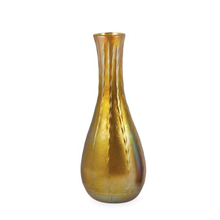 Appraisal: Tiffany Favrile Glass Bottle Vase Estimate -