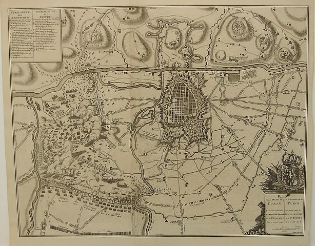 Appraisal: Grouping of maps from disbound edition of Histoire militaire du