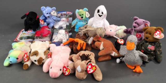 Appraisal: Tub of Assorted Ty Beanie Baby Collectibles