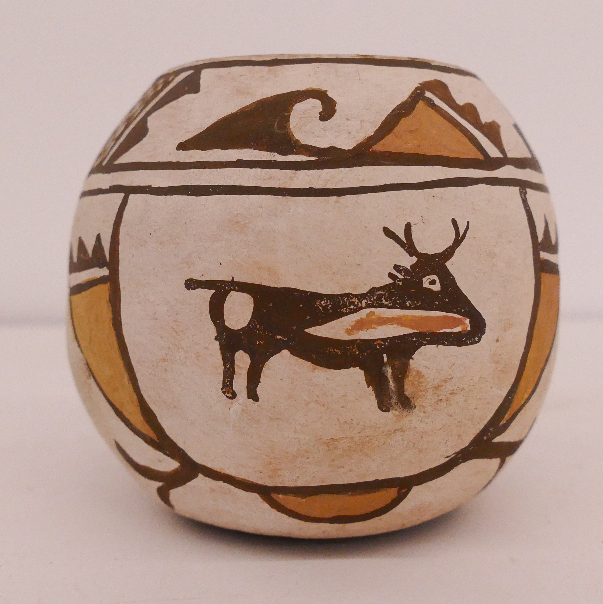 Appraisal: Sadiet Zia SW Native Pottery Pot- ''