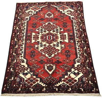 Appraisal: A Malayer Rug Approx '- x '- Medium dense wool