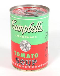 Appraisal: Soup can After Andy Warhol After Andy Warhol American -