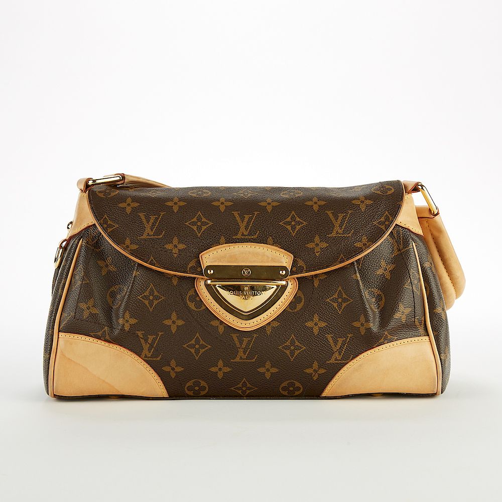 Appraisal: Louis Vuitton Beverly Handbag Purse Louis Vuitton France Beverly GM