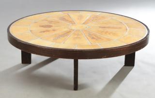 Appraisal: Roger Capron - France mid century modern coffee table c