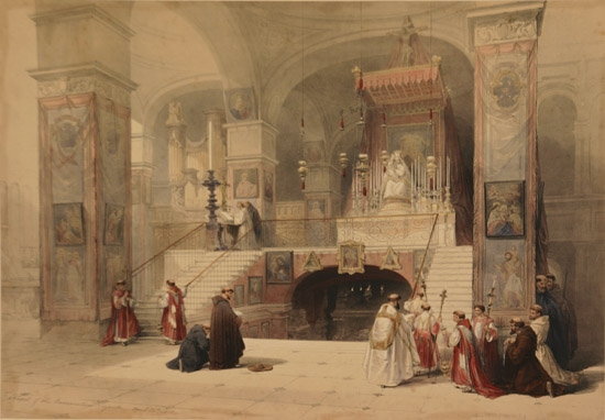 Appraisal: After David Roberts British - Shrine of the Holy Sepulchre