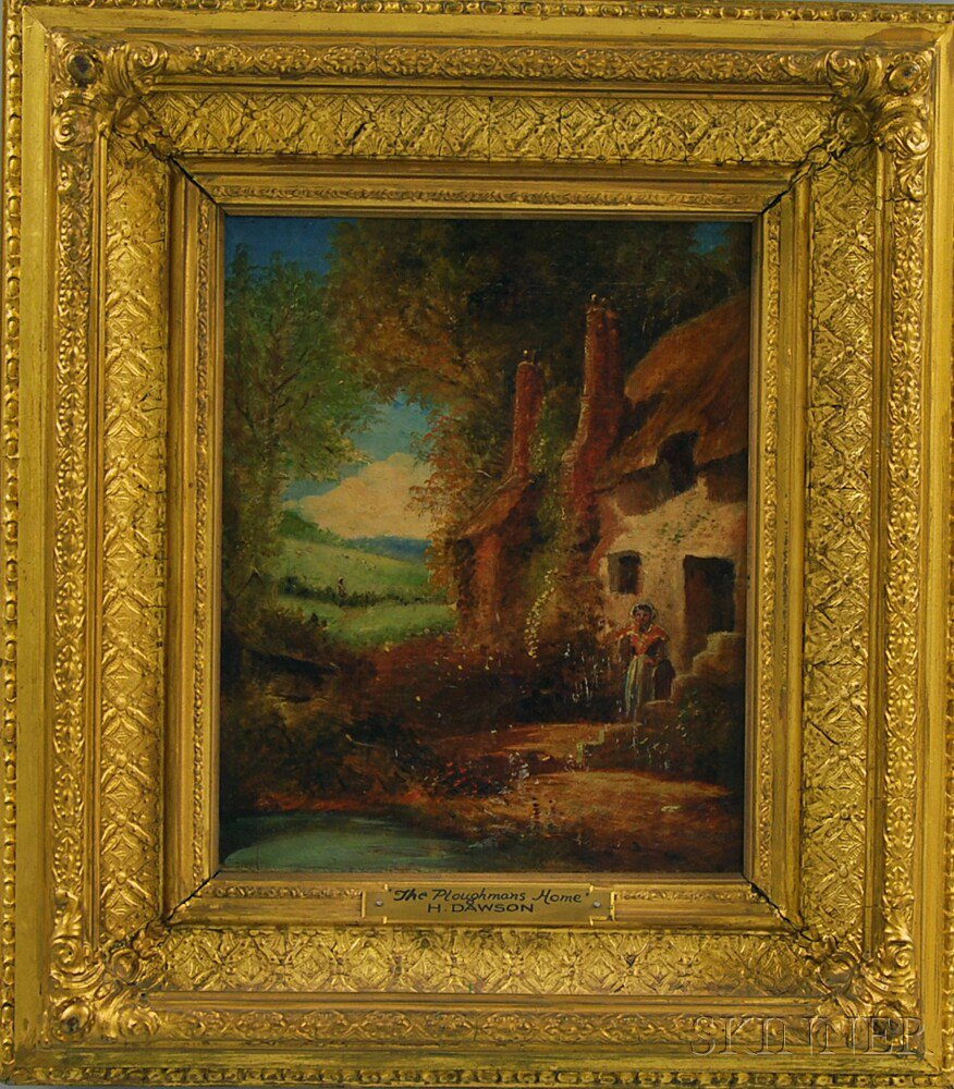 Appraisal: Manner of Henry Dawson British - The Ploughman's Home Bears