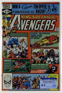 Appraisal: Marvel Comics Avengers Annual No CBCS UNITED STATES TH CENTURY