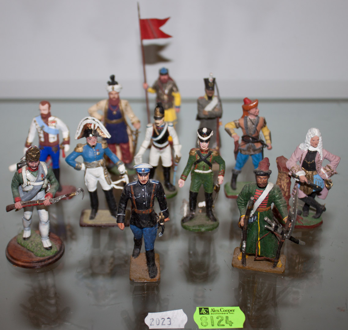 Appraisal: Assorted military lead figures