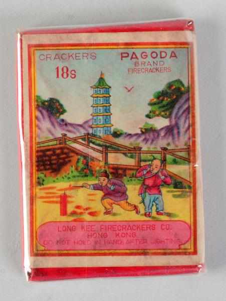 Appraisal: Pagoda -Pack Firecrackers Class Manufactured by Long Kee Condition Very