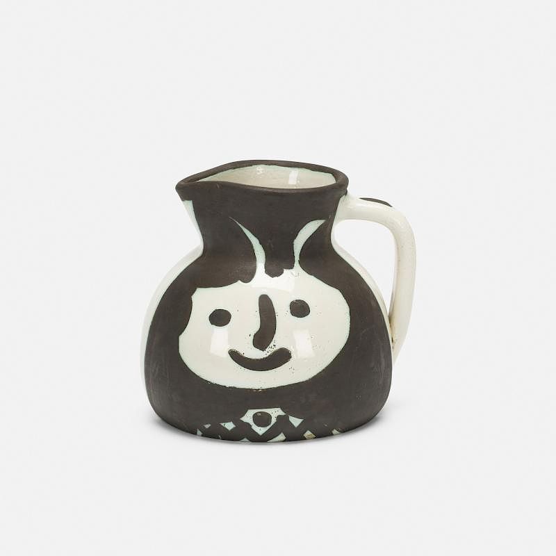 Appraisal: Pablo Picasso Pichet tetes Pablo Picasso Pichet tetes white earthenware