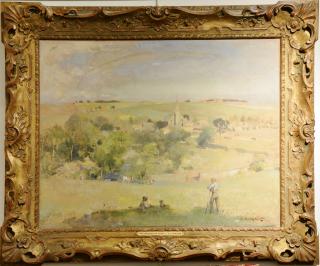 Appraisal: Edward Arthur Walton - The Uplands of Ceres oil on