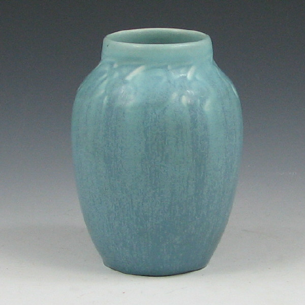 Appraisal: Rookwood Matte Blue Berry Vase - Mint Rookwood matte blue