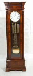 Appraisal: SLIGH Mahogany Case Tall Grandfather Clock Styli SLIGH Mahogany Case