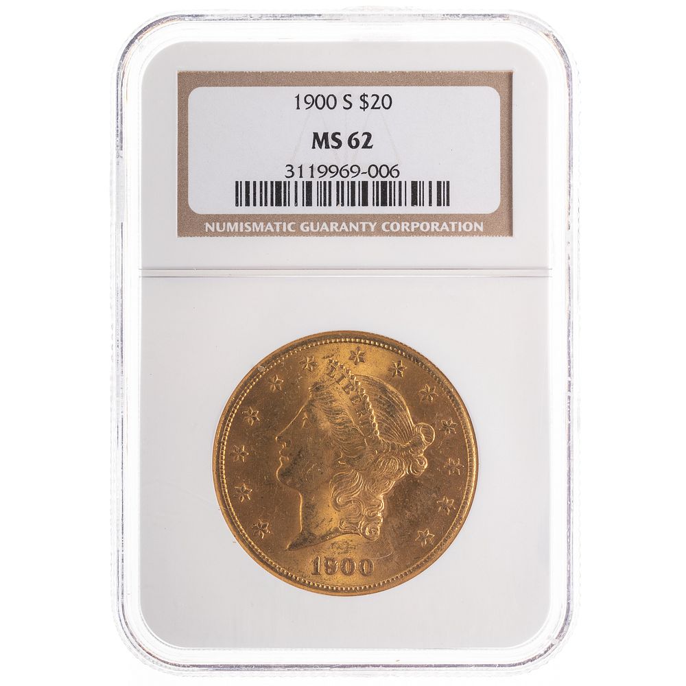 Appraisal: -S Liberty Double Eagle NGC MS The last year of