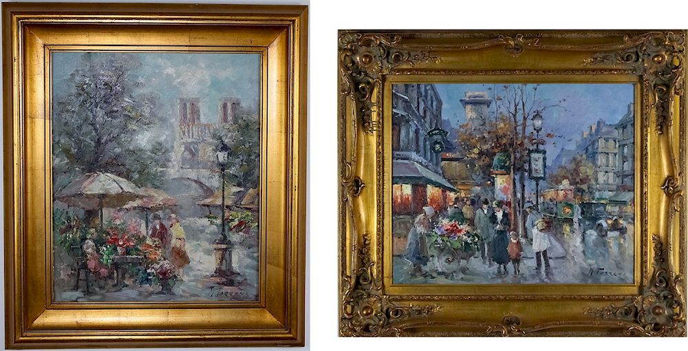 Appraisal: Monserrat Torrens b Cityscape Oil Painting Monserrat Torrens born Spanish