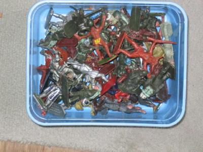 Appraisal: Forty two Lone Star and eleven Britains plastic figures including