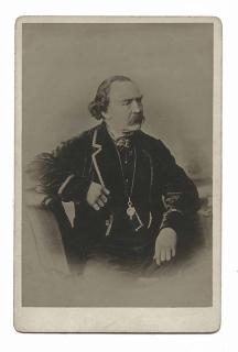 Appraisal: Anderson Professor John Henry Anderson Cabinet Card Portrait Cincinnati Landy