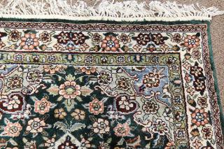 Appraisal: Kashmiri art silk runner Kashmiri art silk runner ' x