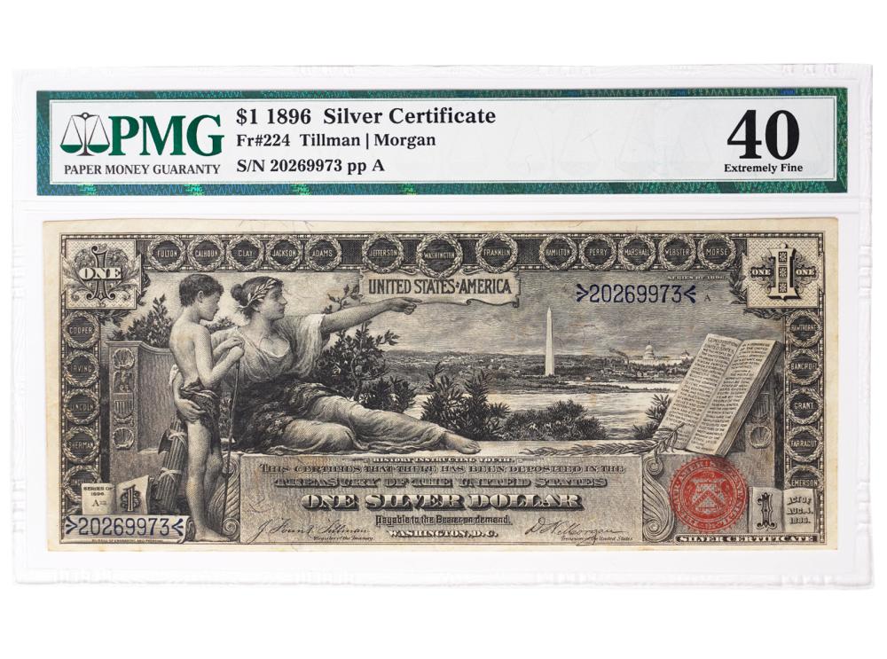 Appraisal: SILVER CERTIFICATE - PMG Silver Certificate PMG Graded and certified