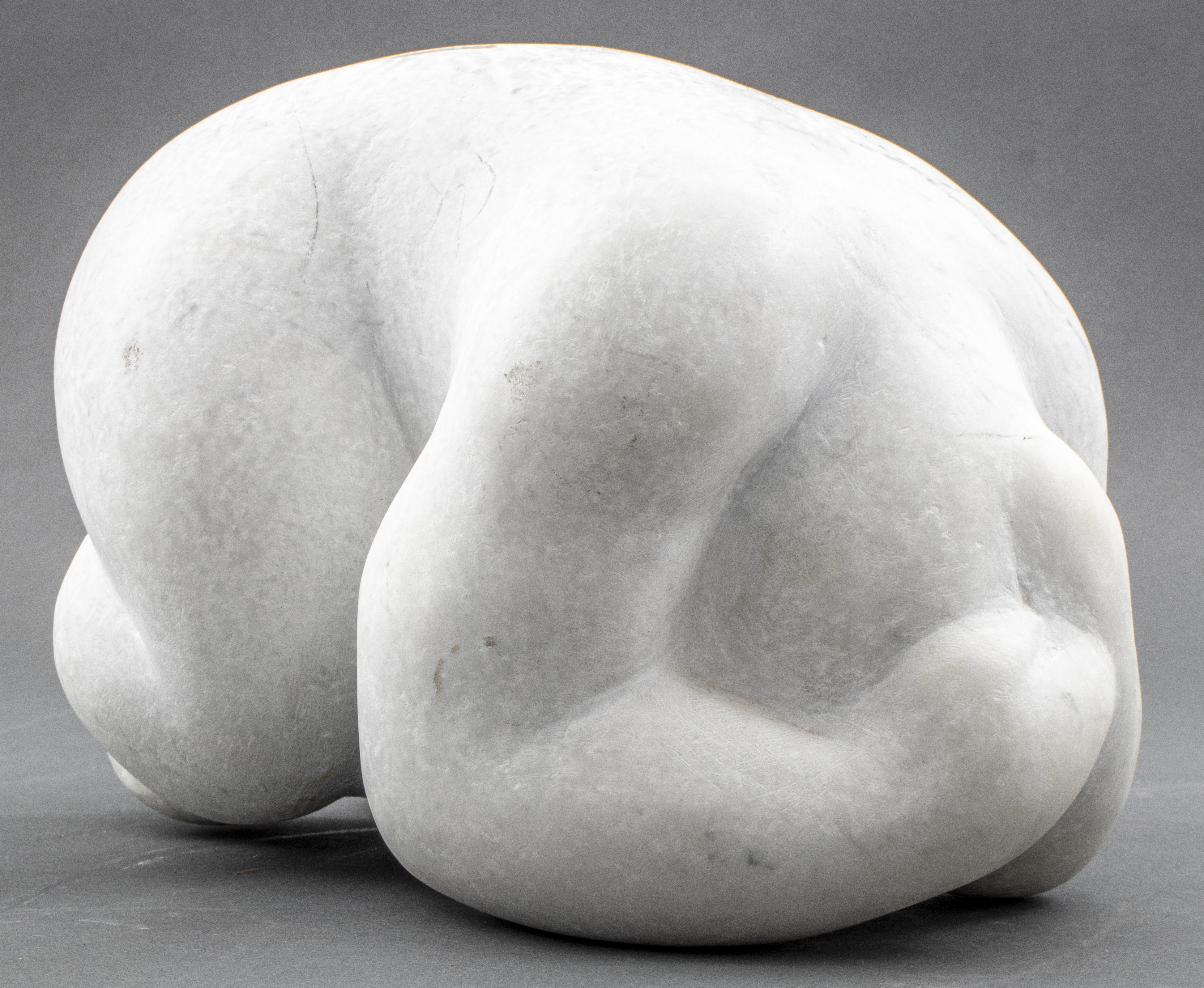 Appraisal: FIONA MAHER MODERN STONE SCULPTURE Fiona Maher English XX-XXI modern