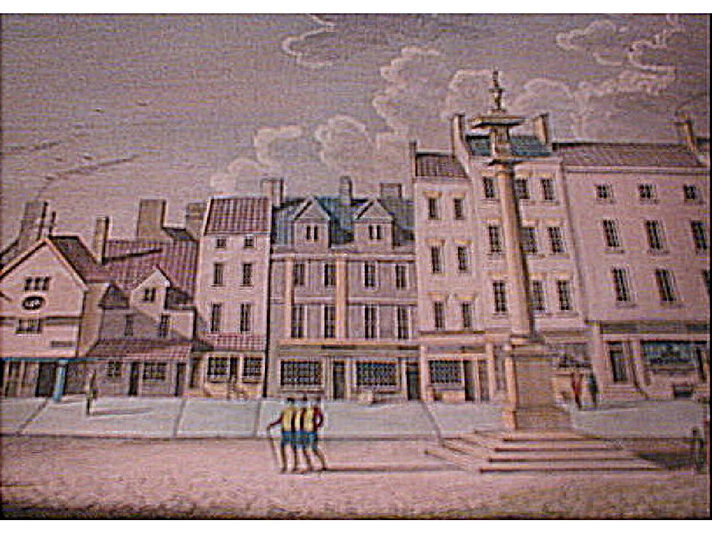 Appraisal: A hand coloured line engraving after L Dunn - West