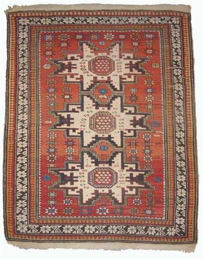 Appraisal: Leshgi rug northeast caucasus circa late th century ft in