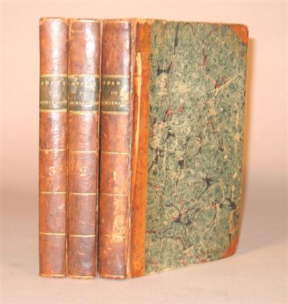 Appraisal: vols Adams John Riding-Master The Analysis of Horsemanship London Albion