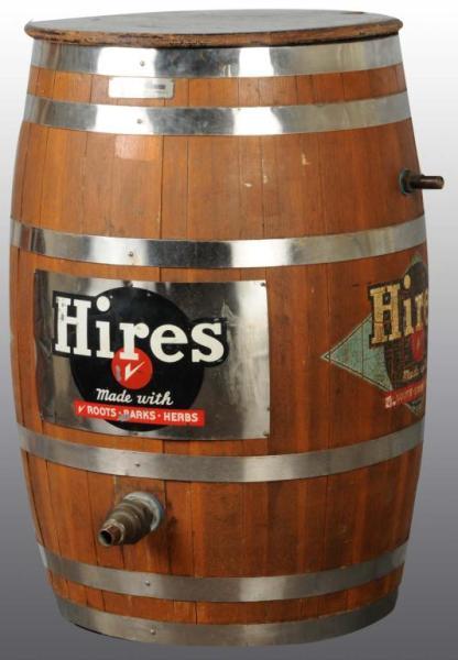 Appraisal: Large Hires Root Beer Barrel Dispenser Description Barrel Dispenser Condition