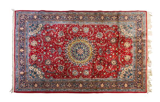 Appraisal: Sale Lot A Persian Wool Rug second half th century