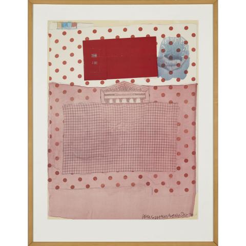 Appraisal: Robert Rauschenberg - EQUAL JUSTICE UNDER LAW American Colour lithograph