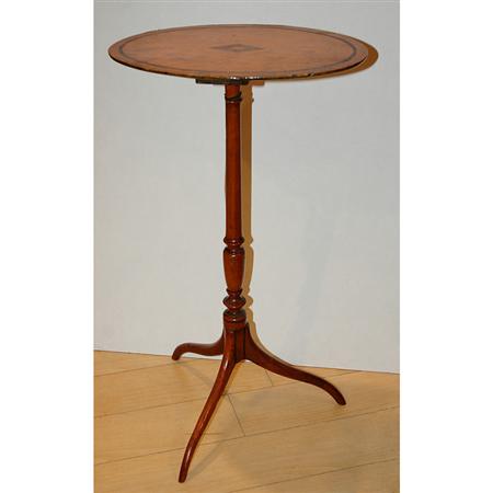 Appraisal: George III Mahogany Candlestand Estimate -