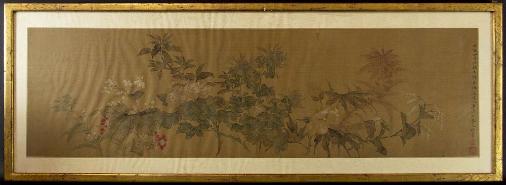 Appraisal: CHENG Zhongli Chinese th Century Ink and color on silk