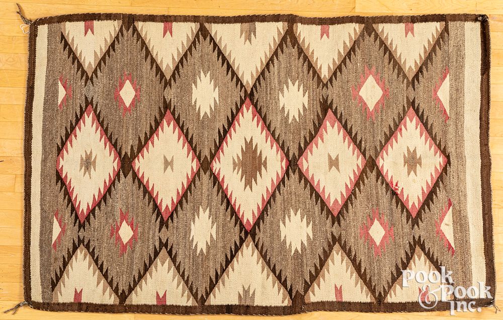 Appraisal: Vintage Navajo Indian rug Vintage Navajo Indian rug l w