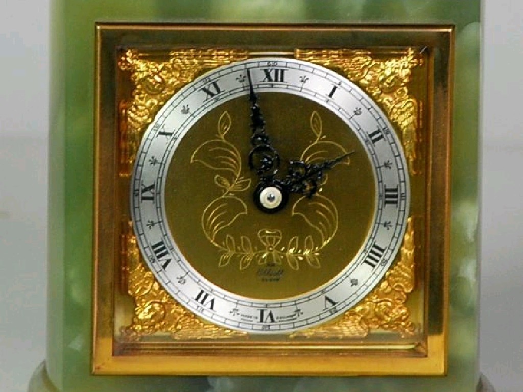 Appraisal: ELLIOTT MANTEL CLOCK for Preston's of Bolton with days movement