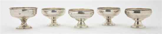 Appraisal: A Set of Twelve American Sterling Silver Sherbets Revere Silversmiths