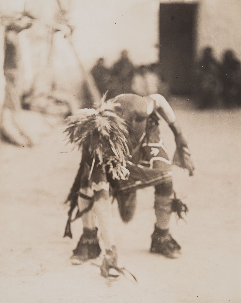 Appraisal: Edward Curtis A Catcher Picking up a Snake Edward S