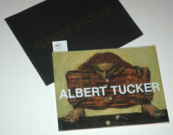 Appraisal: TWO ALBERT TUCKER CATALOGUES