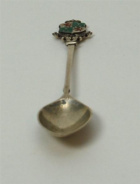 Appraisal: Ballater - a Scottish provincial silver crested teaspoon William Robb